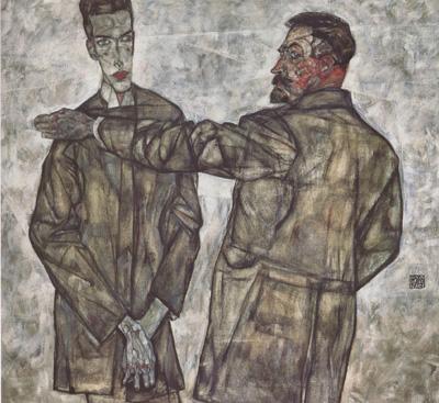 Double Portratit (mk12), Egon Schiele